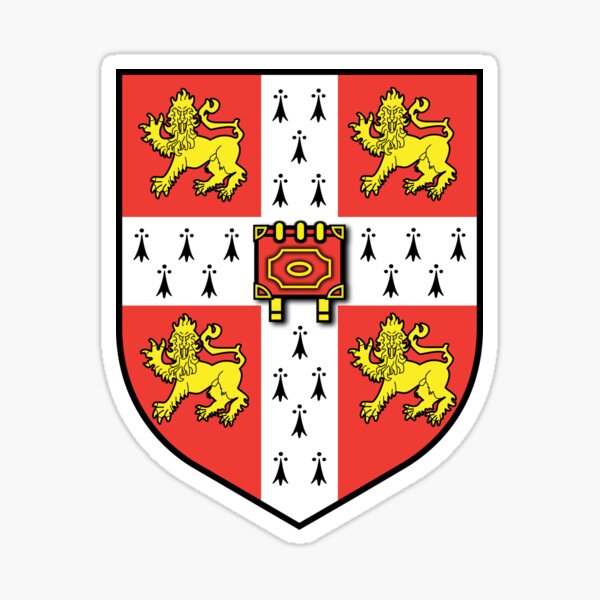 Cambridge University Sticker