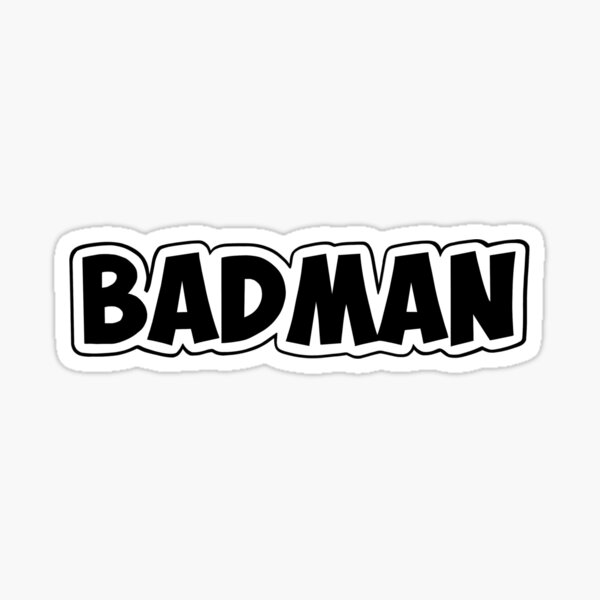 BADMAN - DBZ Vegeta Sticker