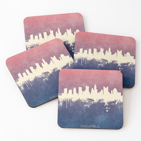Item preview, Columbus Ohio Skyline designed and sold by ArtPrints.