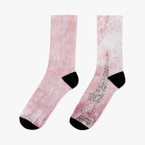 Item preview, Paris Watercolor Pink Background Funny Cute Lovely Gift for Women Girl Kids designed and sold by BCNDesign.