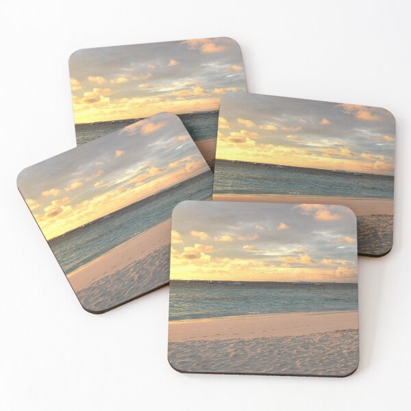 Item preview, Early morning sandy beach and sea  designed and sold by Artlajf.