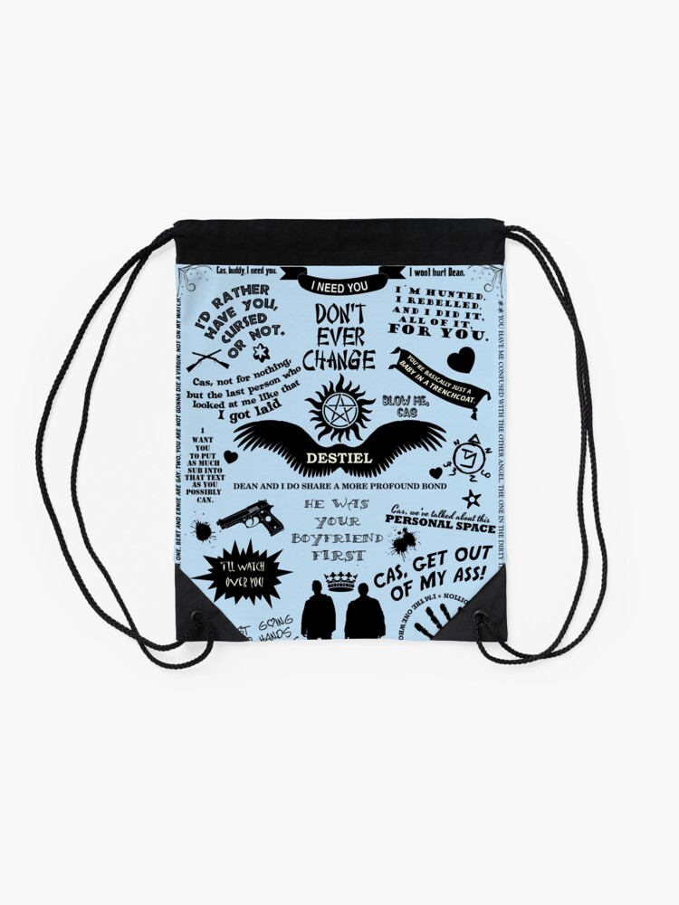 Alternate view of DESTIEL LOVE Drawstring Bag