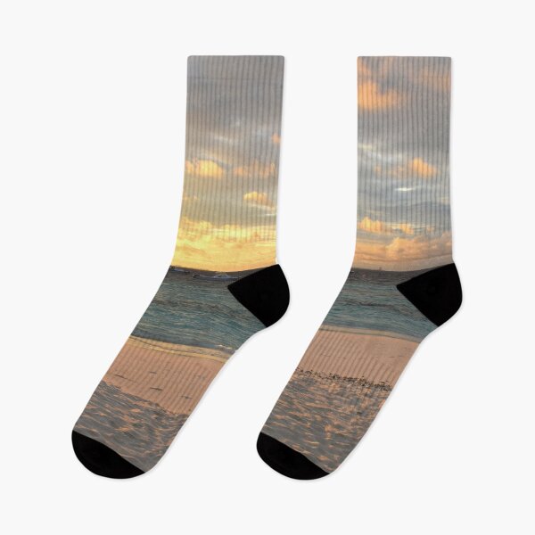Item preview, Early morning sandy beach and sea  designed and sold by Artlajf.
