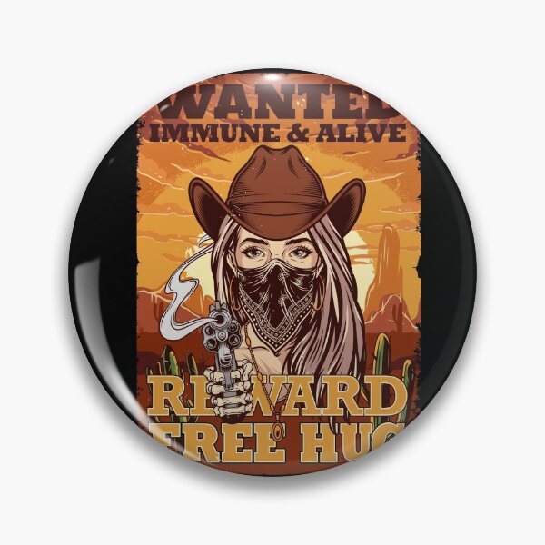 Item preview, Wanted Social Distancing Free Hug Cool Cowgirl Sunset Gift designed and sold by peter2art.