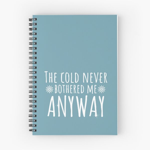 Item preview, The cold never bothered me anyway, Frozen Quote, Frozen 2, Elsa Frozen designed and sold by Marouk.
