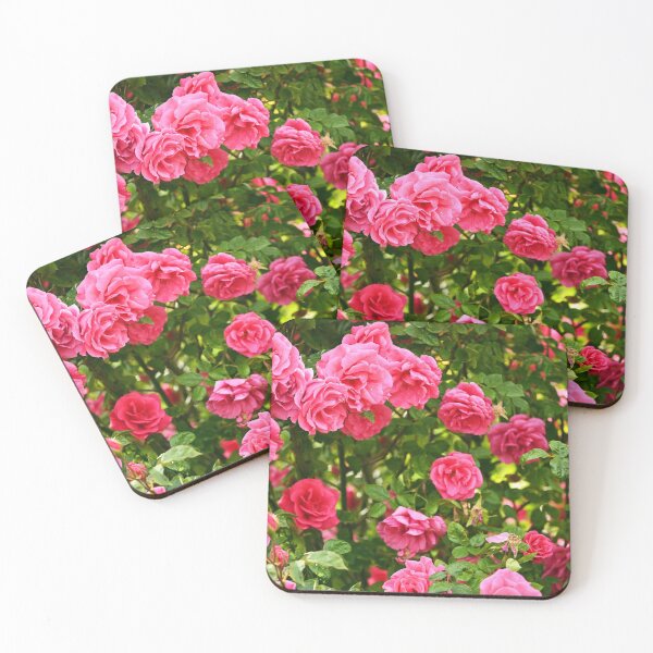Item preview, garden with roses in springtime nature background designed and sold by goceris.