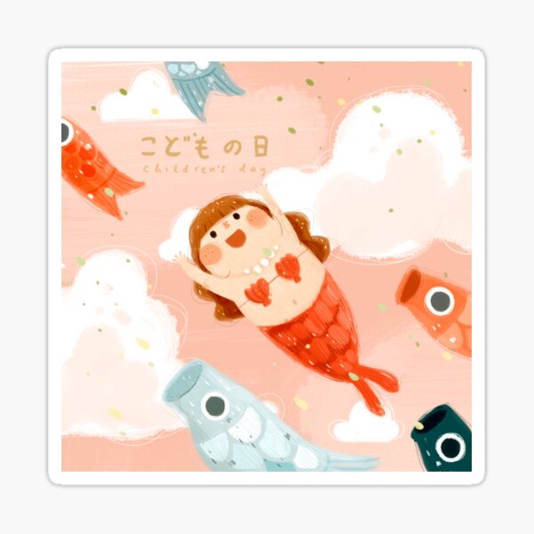 Koinobori: Japanese Children's day Sticker
