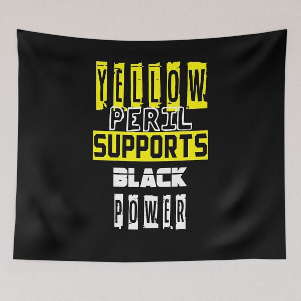 Item preview, Yellow Peril Supports Black Power designed and sold by Mohamedprf.