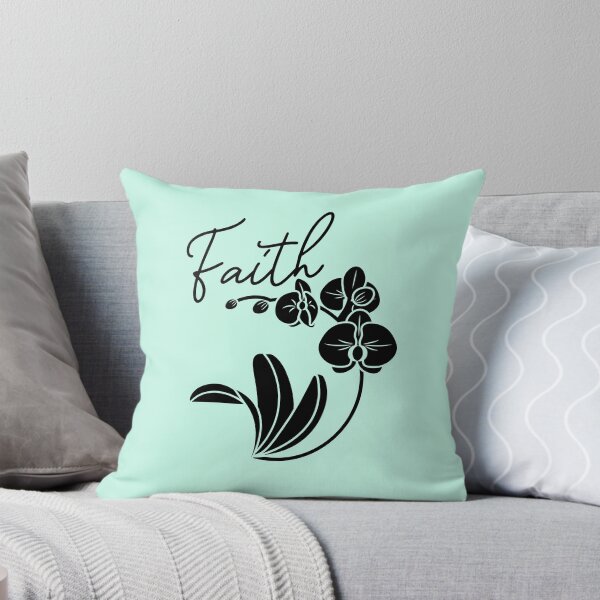 Item preview, Faith Quote Floral Leaf Illustration designed and sold by fotografixgal.