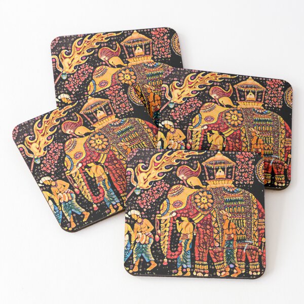 Item preview, Elephant festival Sri Lanka. designed and sold by NatanDesigns.