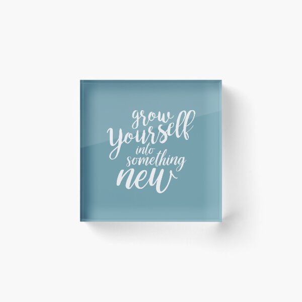 Item preview, Grow yourself into  something new, Frozen Quote, Frozen 2, Elsa Frozen designed and sold by Marouk.