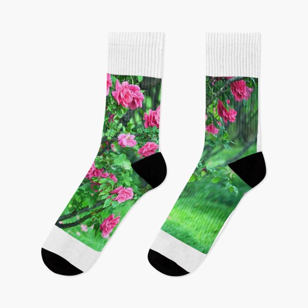 Item preview, roses flower in springtime nature background designed and sold by goceris.
