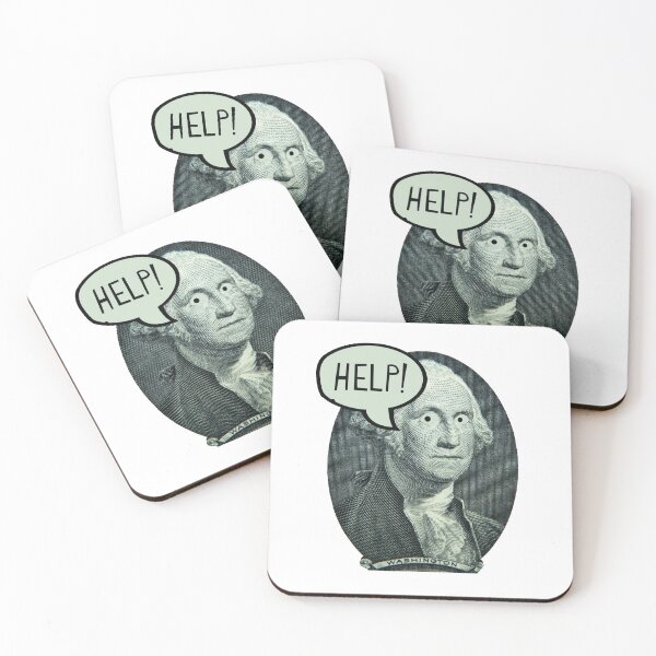Item preview, Washington caricatures designed and sold by RebeccaRe.