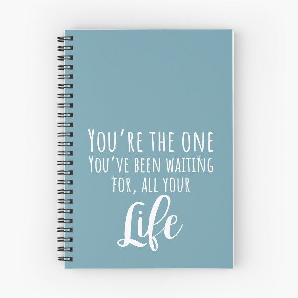 Item preview, You're the one you've been waiting for all your life, Frozen Quote, Frozen 2, Elsa Frozen designed and sold by Marouk.