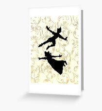 Wendy and Peter Greeting Card