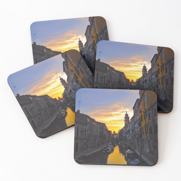 Item preview, SUNSET ON VENICE - ITALY  designed and sold by LaylaTheCurly.