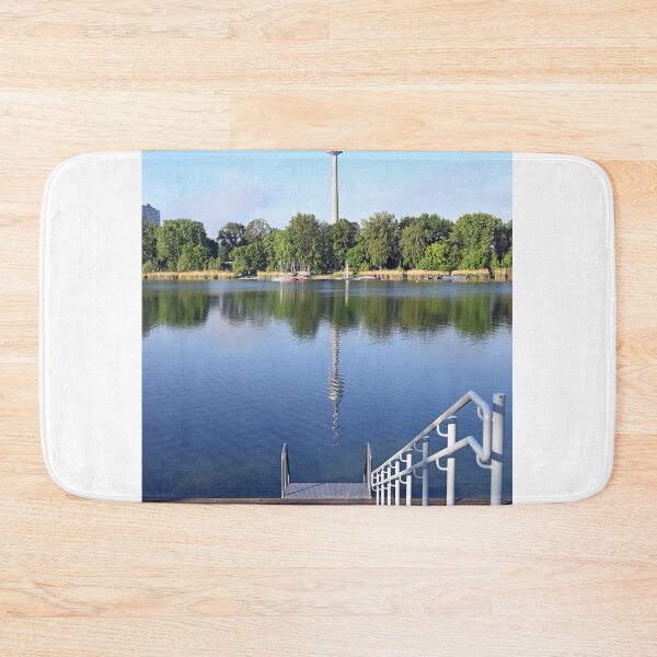 Item preview, Tv tower and Danube riverside in Vienna Austria designed and sold by goceris.