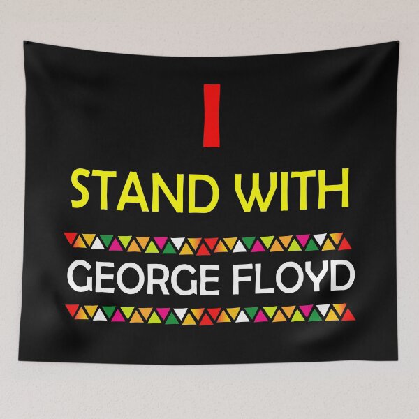 Item preview, I stand with George Floyd Proud Black designed and sold by Md. Manjur Ahamed.