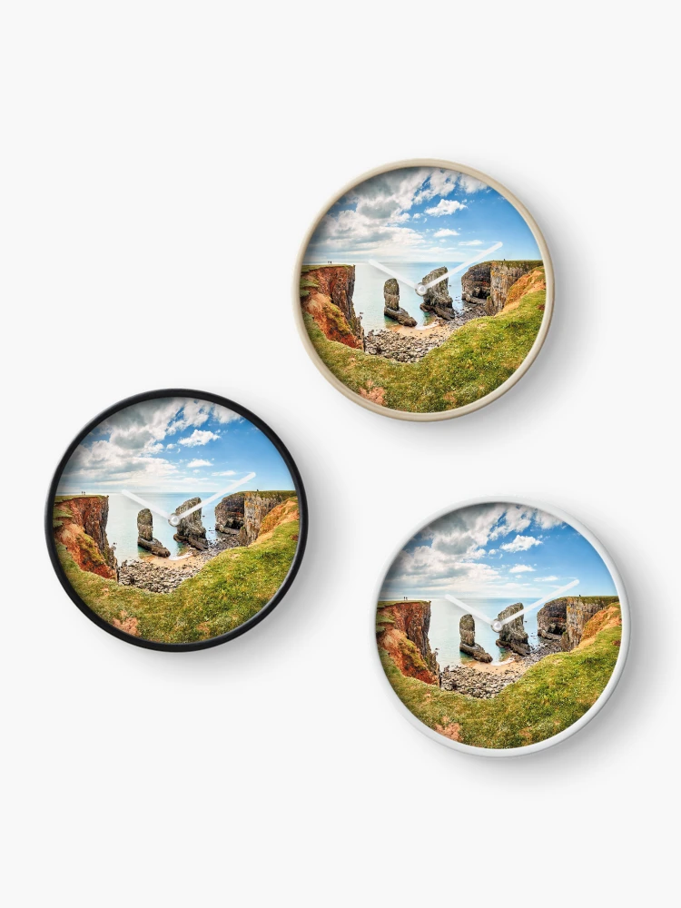 Thumbnail 3 of 4, Clock, Stack Rocks designed and sold by LouisOkwedy.