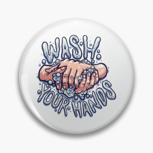 Item preview, Wash Your Hands designed and sold by Vector Scout Lab.