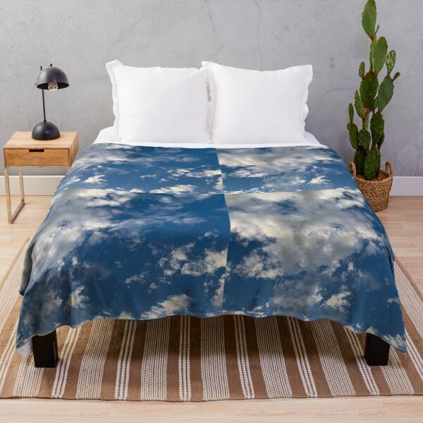 Item preview, Blue sky with puffy clouds designed and sold by SmirkingDesigns.