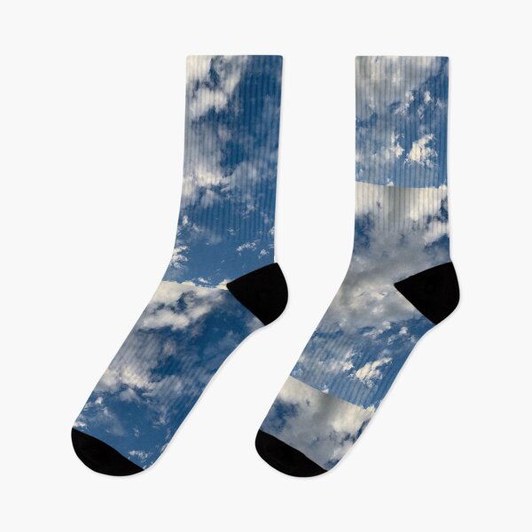 Item preview, Blue sky with puffy clouds designed and sold by SmirkingDesigns.