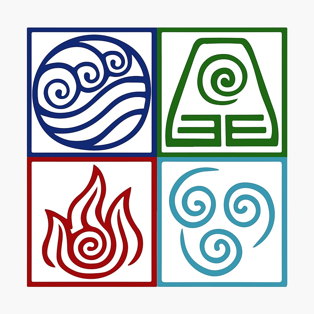 Four Elements Symbol Avatar