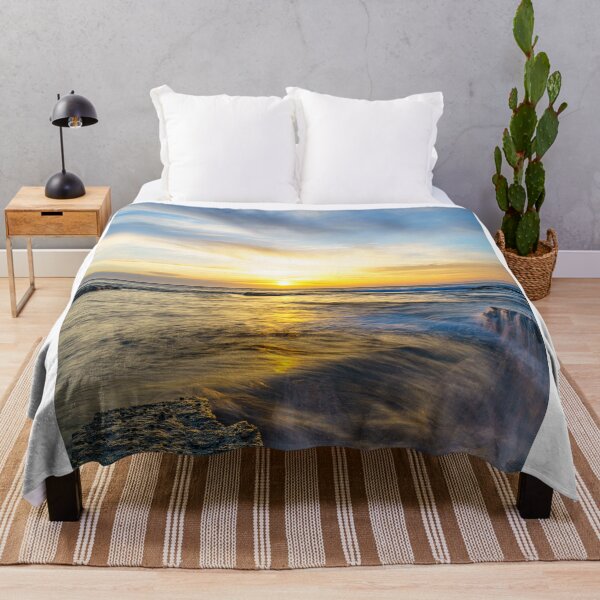 Item preview, Sunset at St John's Point - Wave Motion designed and sold by ScotLandscapes.