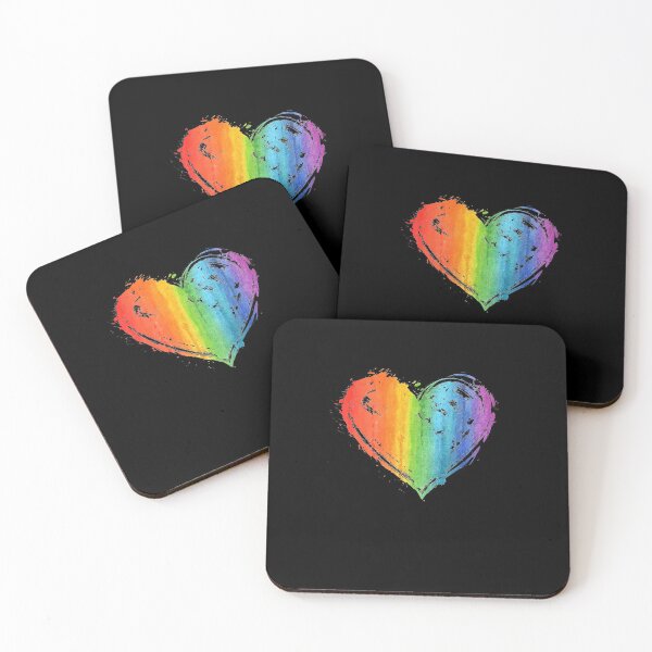 Item preview, LGBT Gay Lesbian Pride Month Heart Flag LGBT Equality designed and sold by brightgift.