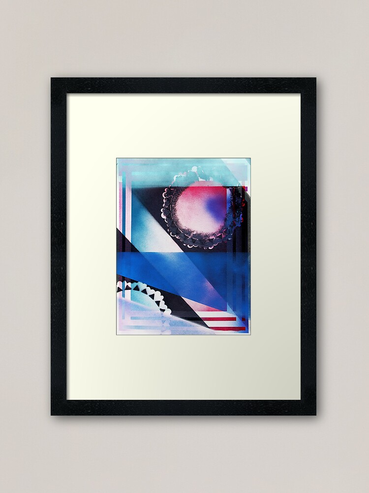 Alternate view of Blue Light Special Framed Art Print
