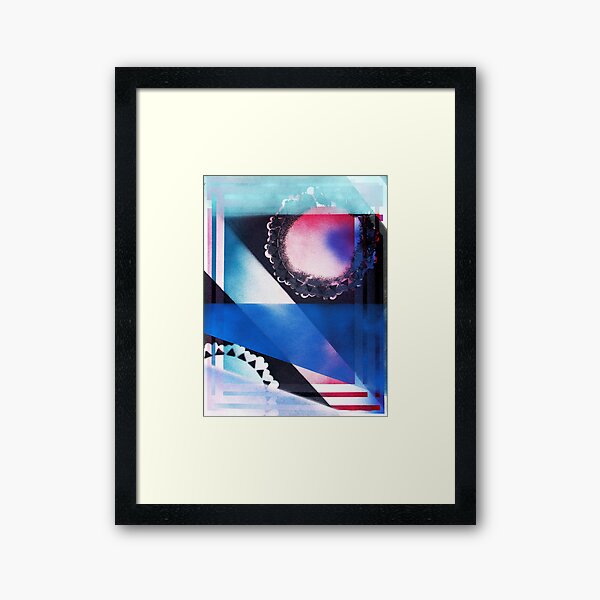 Blue Light Special Framed Art Print