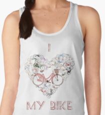 I Love My Bike Women's Tank Top