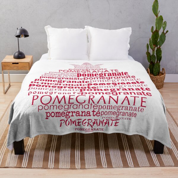Item preview, Typographic pomegranate designed and sold by adiosmillet.