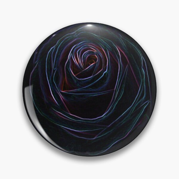 Item preview, Delicate Neon and Black Rose Pattern designed and sold by WildandDivine.