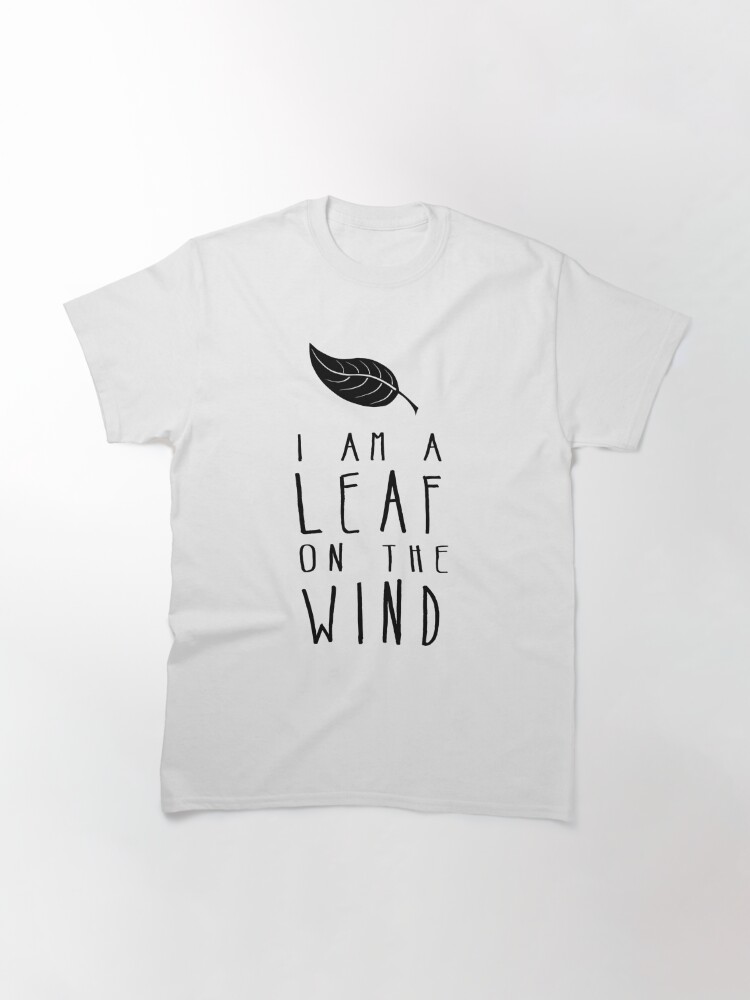 leaf on the wind shirt