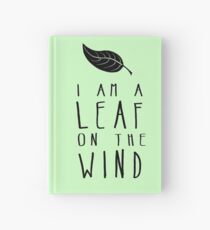 I am a Leaf on the Wind Hardcover Journal
