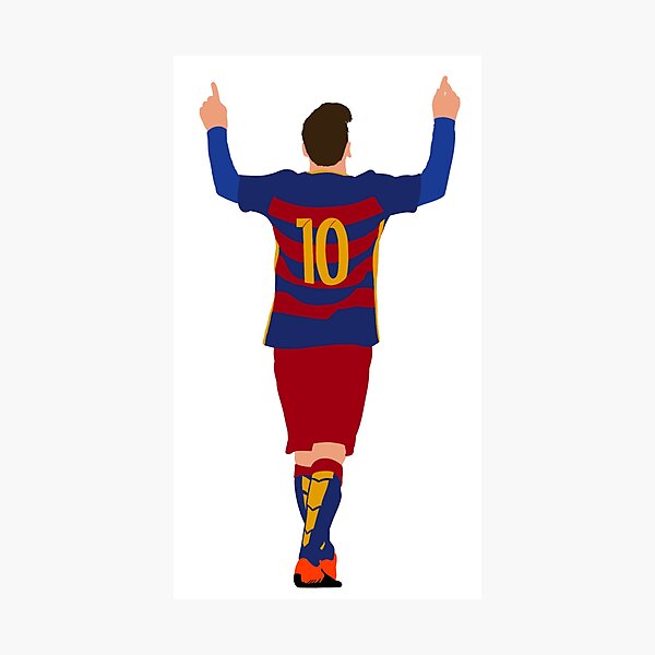 Lionel Messi - FC Barcelone Impression photo