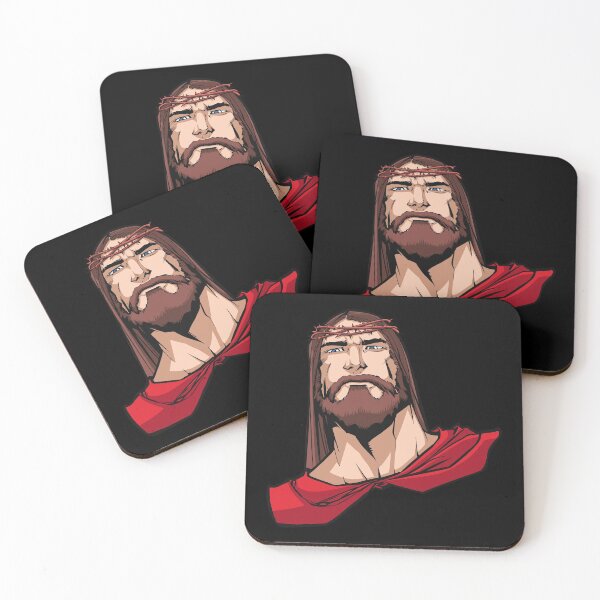 Item preview, Fierce Comic Book Hero Jesus Christ designed and sold by Maria Simone.
