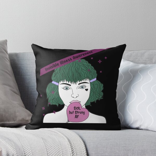 Item preview, Invisible illness awareness  designed and sold by crudeart.
