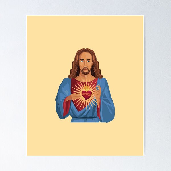 Item preview, Heart of Risen Jesus Christ designed and sold by Maria Simone.