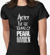 Alice In The Temple Of Pearl Garden Women's Fitted T-Shirt