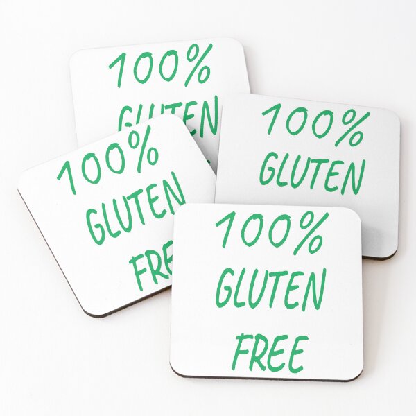 Aperçu de l'œuvre 100 % sans gluten, cadeau sans gluten, allergie au gluten créée et vendue par Islanr.