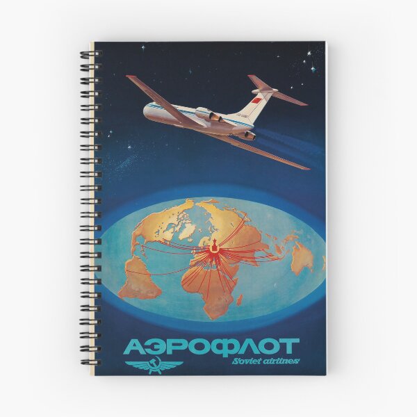 Item preview, Cartel de viaje vintage de Aeroflot. designed and sold by stickart-marek.