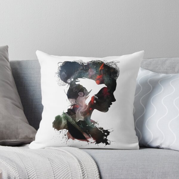 Item preview, woman and bird designed and sold by RebeccaRe.