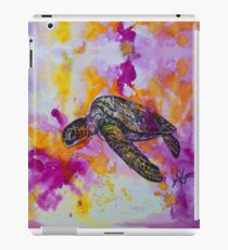 india ink magenta iPad Case/Skin