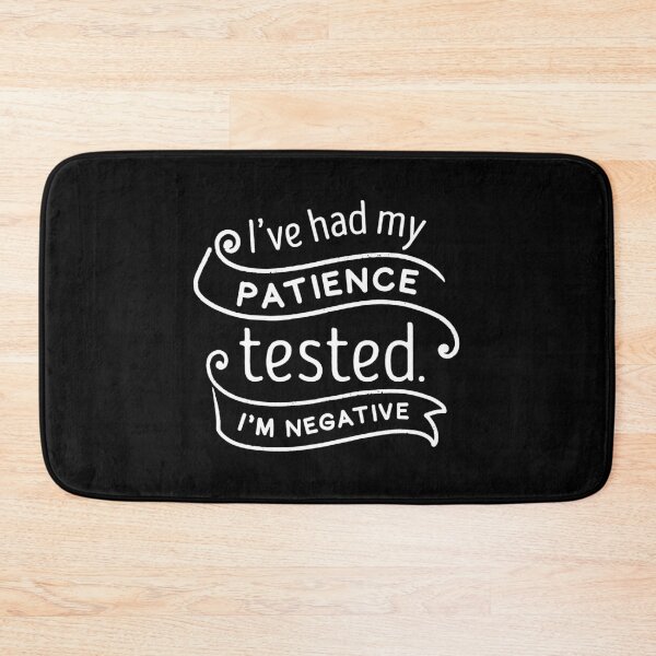 Item preview, Patience Tested designed and sold by LuckyFoxDesigns.