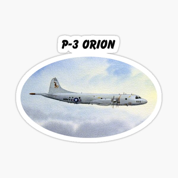 P-3 Orion Aircraft Sticker