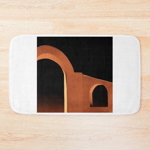 Artikelvorschau, Gewölbter Hauseingang, traditionelles Haus, kleines Dorf, Insel Santorin, Griechenland. Orange. entworfen und verkauft von Santorini Gallery.
