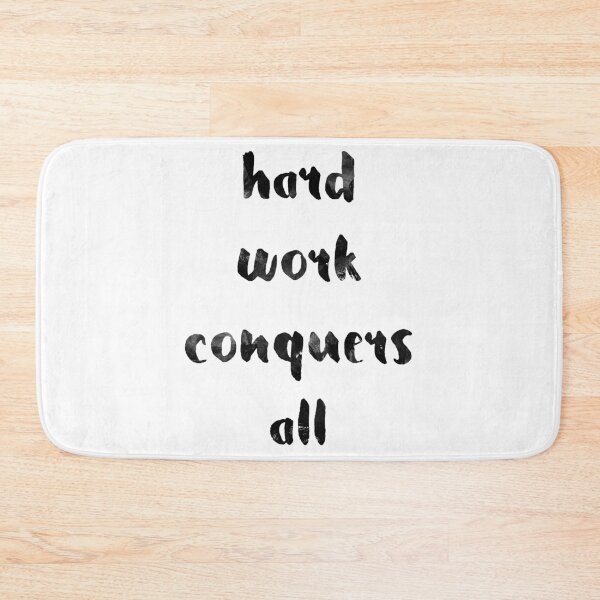 Item preview, Hard work conquers all designed and sold by adiosmillet.