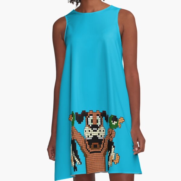 Duck Hunt - Video Game Dog A-Linien Kleid